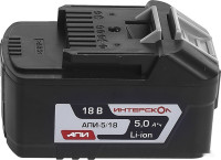 Аккумулятор для инструмента Интерскол АПИ-5.0/18 2400.022 (18В/5 Ач)