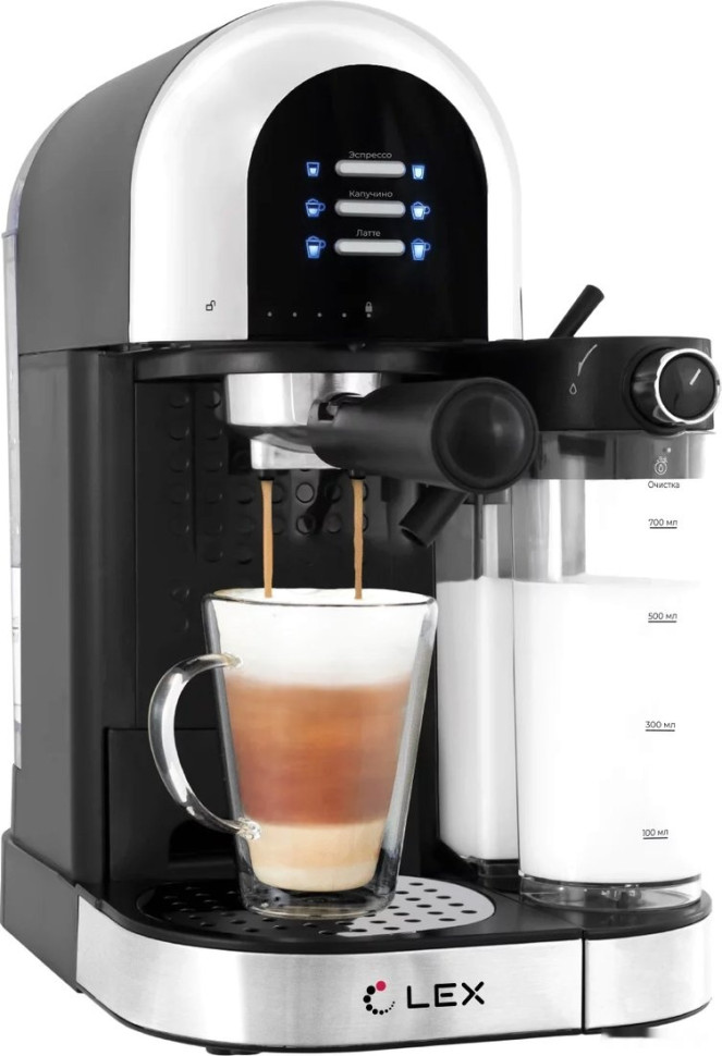 Рожковая кофеварка LEX LXCM 3503-1
