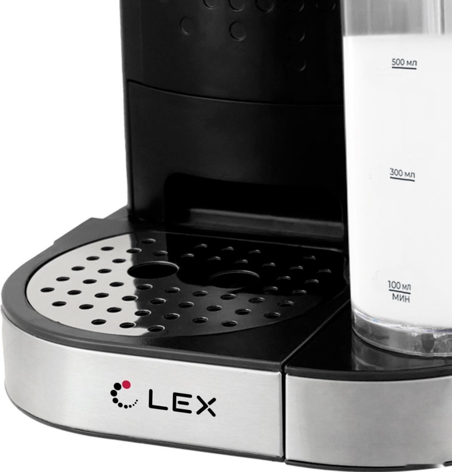 Рожковая кофеварка LEX LXCM 3503-1 Рожковая кофеварка LEX LXCM 3503-1
