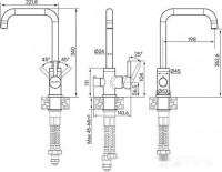 Смеситель Paulmark Logas Lo213021-CR (хром)