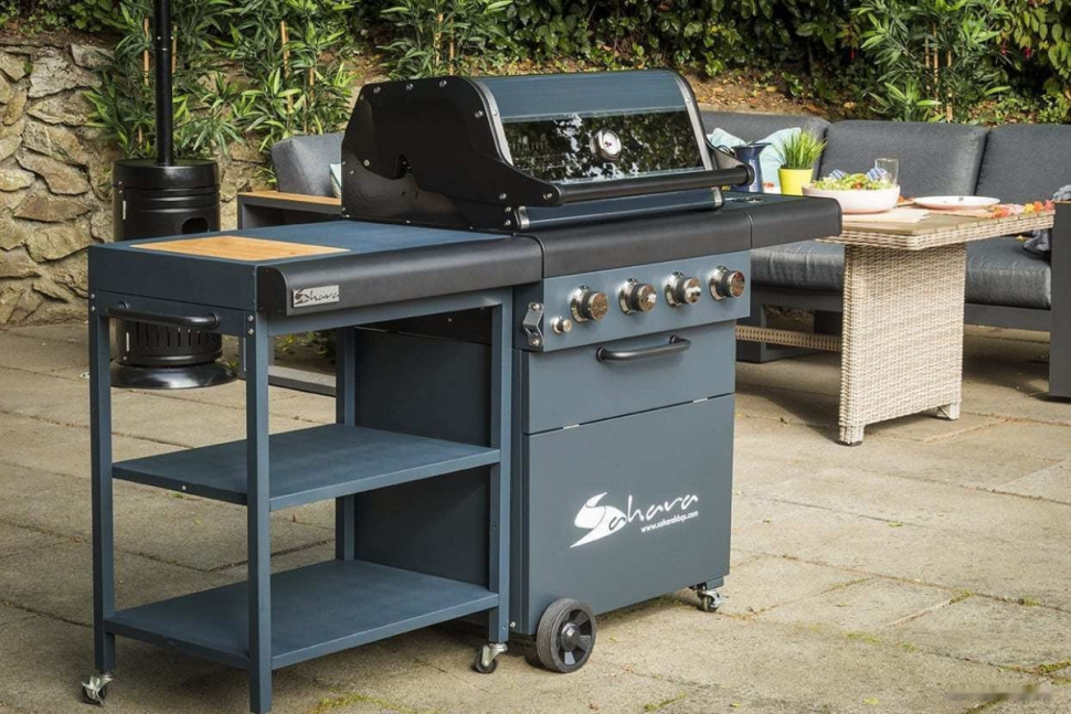 Газовый гриль для дачи SAHARA X475 4 Burner Газовый гриль для дачи SAHARA X475 4 Burner