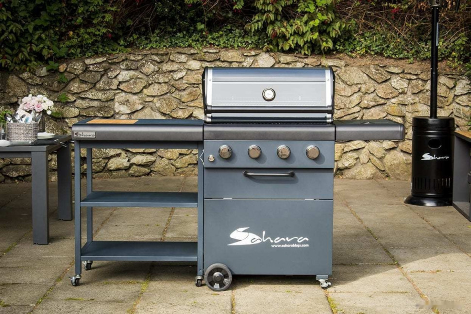 Газовый гриль для дачи SAHARA X475 4 Burner Газовый гриль для дачи SAHARA X475 4 Burner