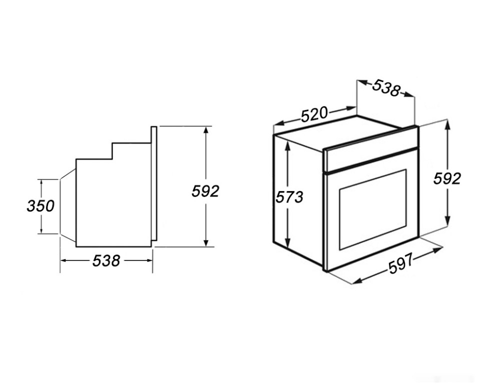 Духовой шкаф GrandGermes OBE-60BK-15 (чёрный) Духовой шкаф GrandGermes OBE-60BK-15 (чёрный)