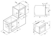Духовой шкаф Krona Essenza 60 WH