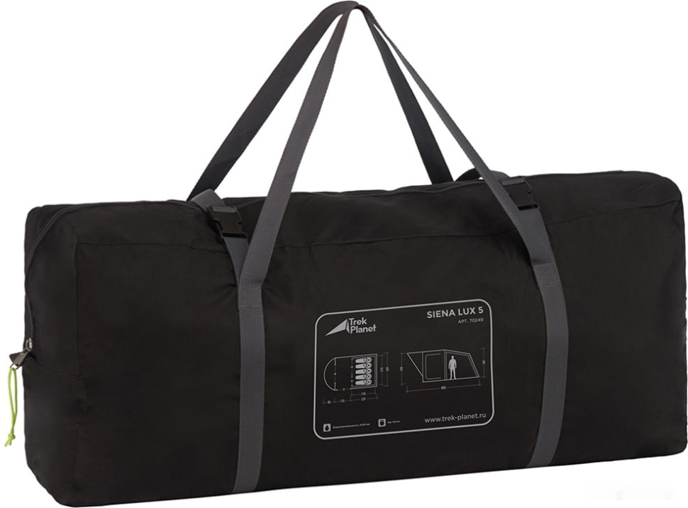 Палатка TREK PLANET Siena Lux 5 (зеленый) Палатка TREK PLANET Siena Lux 5 (зеленый)