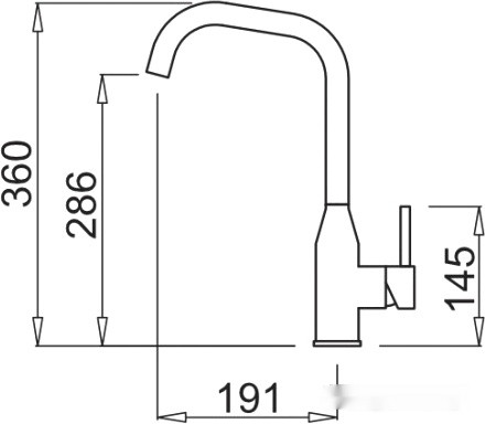 Смеситель Elleci Dora G48 Cemento Смеситель Elleci Dora G48 Cemento