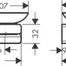 Мыльница Hansgrohe AddStoris 41746000