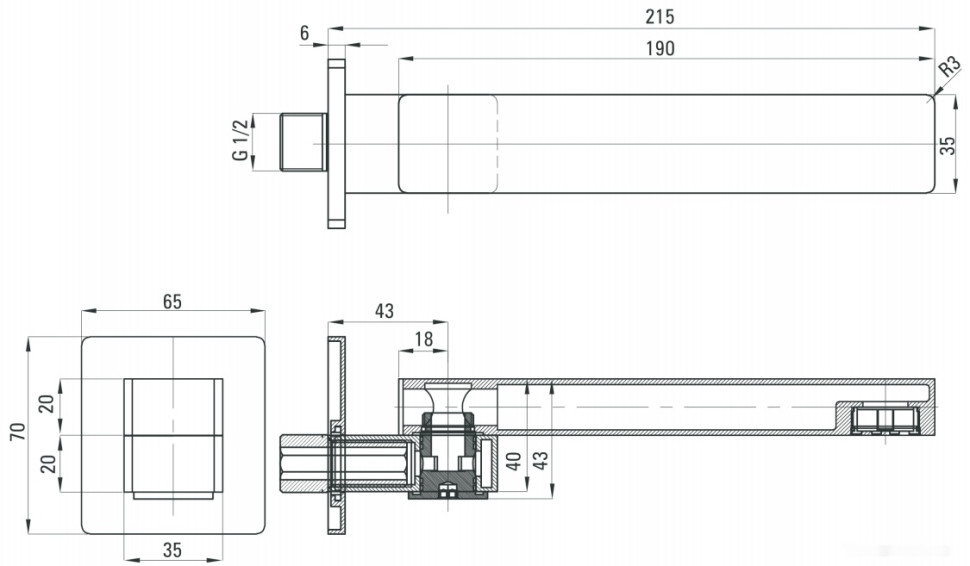 Смеситель Deante Cascada NAC 084K Смеситель Deante Cascada NAC 084K