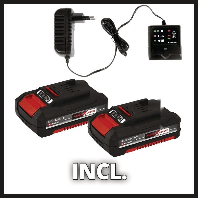 Дрель-шуруповерт Einhell TE-CD 18/2 Li 4514231 (с 2-мя АКБ) Дрель-шуруповерт Einhell TE-CD 18/2 Li 4514231 (с 2-мя АКБ)