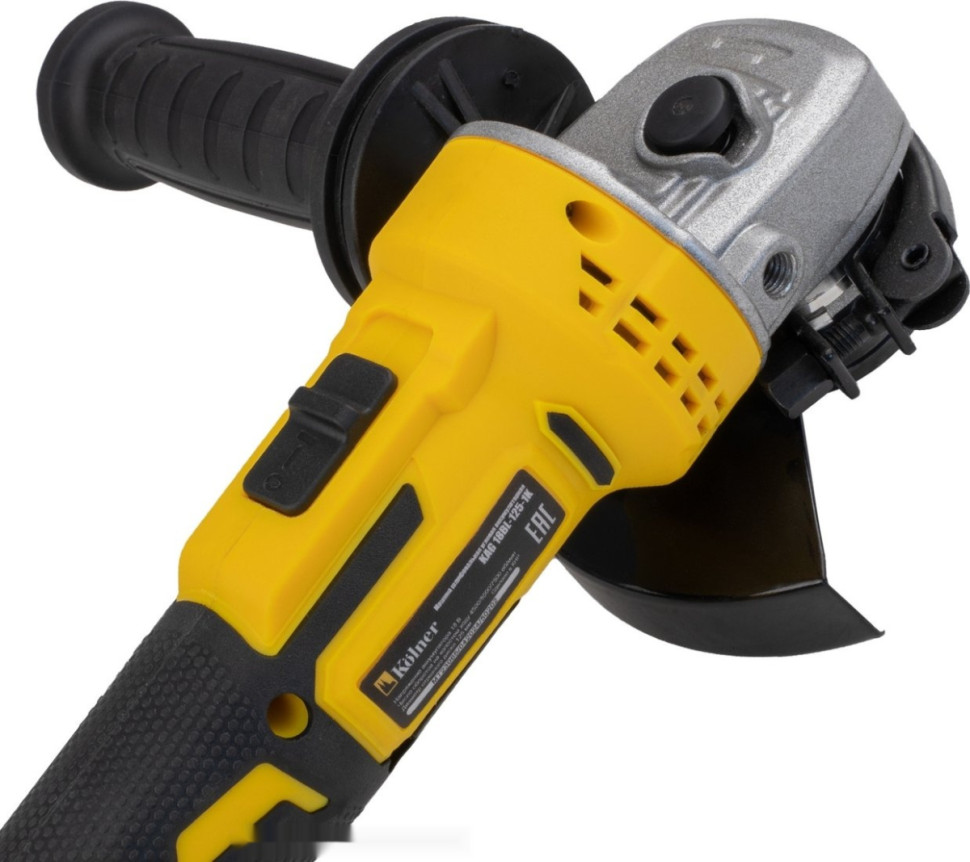 Угловая шлифмашина Kolner KAG 18BL-125-1K (с 1-им АКБ) Угловая шлифмашина Kolner KAG 18BL-125-1K (с 1-им АКБ)