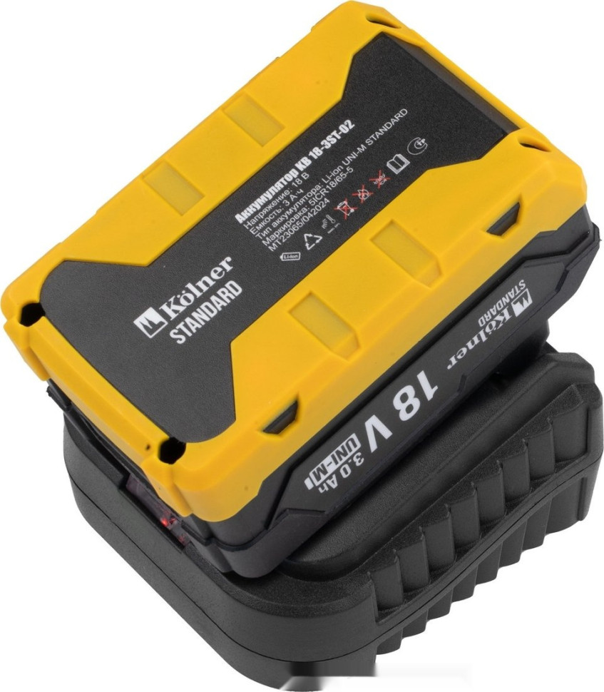 Угловая шлифмашина Kolner KAG 18BL-125-1K (с 1-им АКБ) Угловая шлифмашина Kolner KAG 18BL-125-1K (с 1-им АКБ)