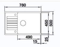 Кухонная мойка Blanco ZIA XL 6S Compact Silgranit (Black)