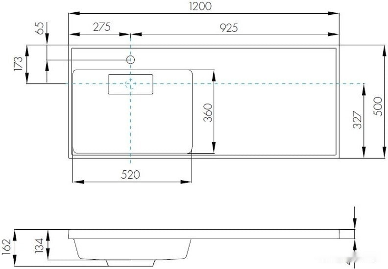 Умывальник Акватон Лондри 120 1A72843KLH01L Умывальник Акватон Лондри 120 1A72843KLH01L