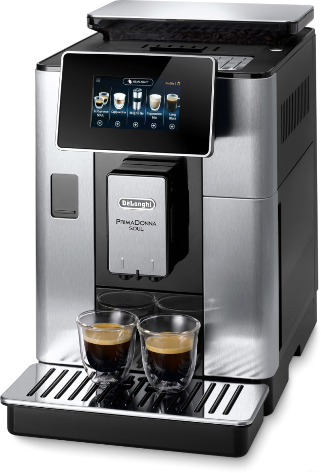 Кофемашина Delonghi PrimaDonna Soul ECAM 610.74.MB