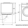 Стиральная машина Maunfeld MFWM127WH052 Стиральная машина Maunfeld MFWM127WH052