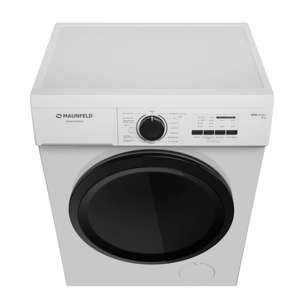 Стиральная машина Maunfeld MFWM127WH052 Стиральная машина Maunfeld MFWM127WH052