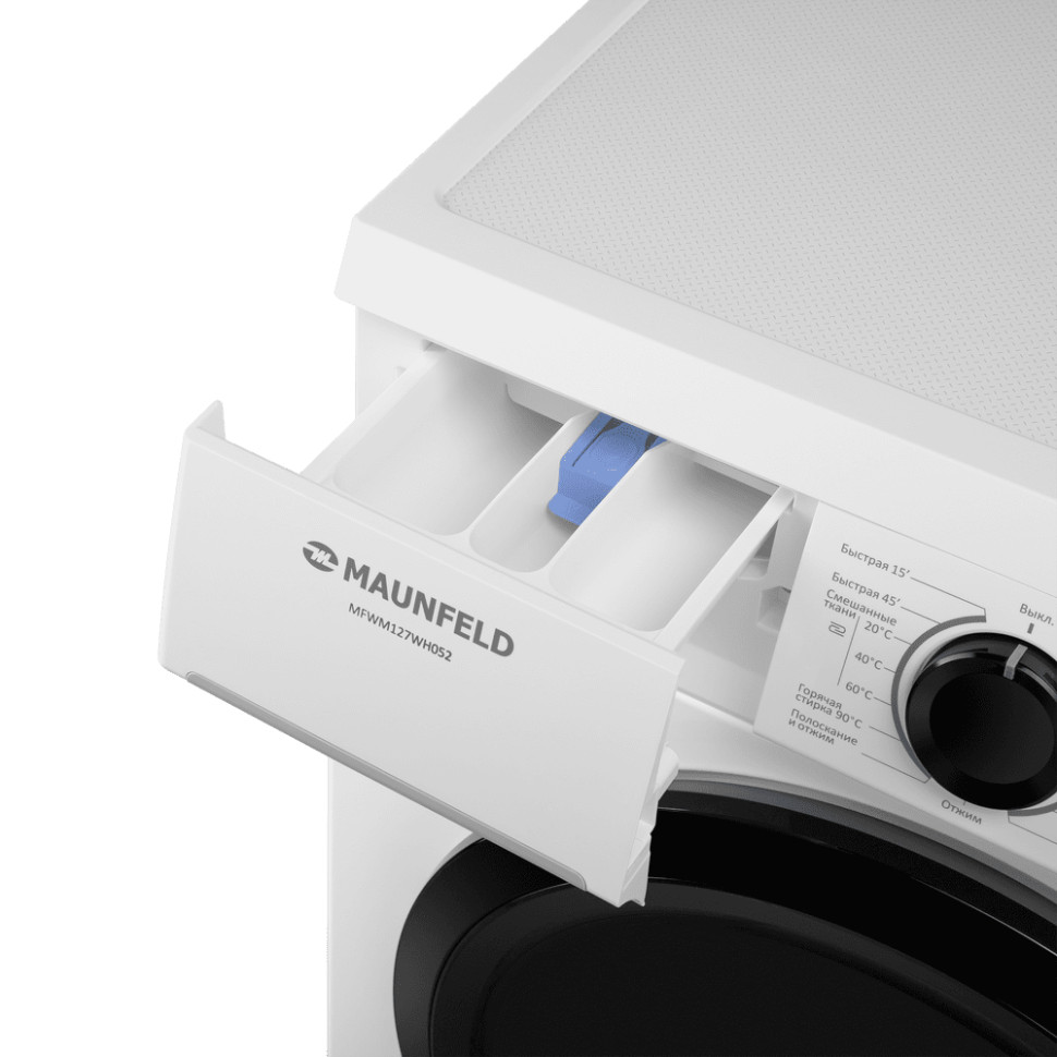 Стиральная машина Maunfeld MFWM127WH052 Стиральная машина Maunfeld MFWM127WH052