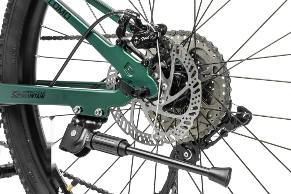 Велосипед Nialanti Fusion 1.0 MD 26 2024 (зеленый/синий)