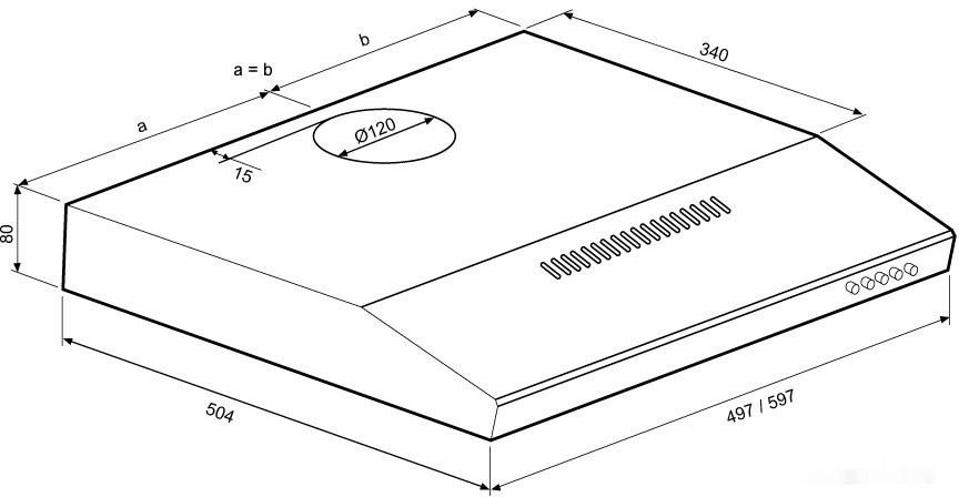 Вытяжка Krona Jessica slim 600 push button (черный) Вытяжка Krona Jessica slim 600 push button (черный)