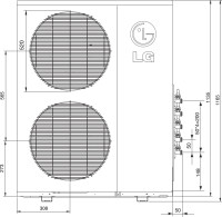 Внешний блок LG MU5M40 UH0R0