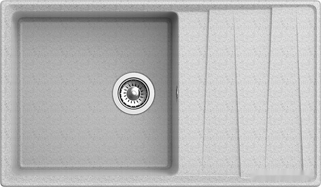 Кухонная мойка GranFest GF-LV-860L (серый) Кухонная мойка GranFest GF-LV-860L (серый)