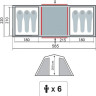 Палатка Tramp Brest 6 v2 (песочный) Палатка Tramp Brest 6 v2 (песочный)