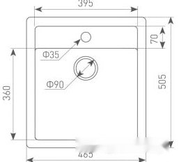 Кухонная мойка Zigmund & Shtain Platz 465 (швейцарский шоколад) Кухонная мойка Zigmund & Shtain Platz 465 (швейцарский шоколад)