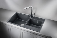Кухонная мойка Granula GR-8201 (шварц)