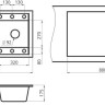 Кухонная мойка Granula GR-8201 (шварц)