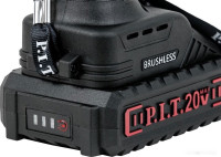 Ударная дрель-шуруповерт P.I.T. PSR18-D4 (с 2-мя АКБ, кейс, набор оснастки)