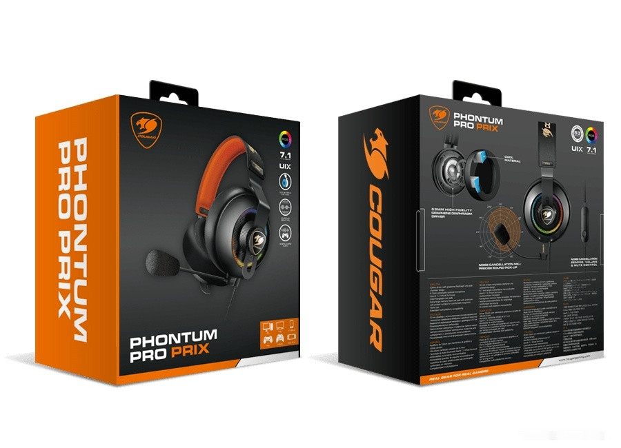 Наушники COUGAR Phontum Pro Prix Наушники COUGAR Phontum Pro Prix