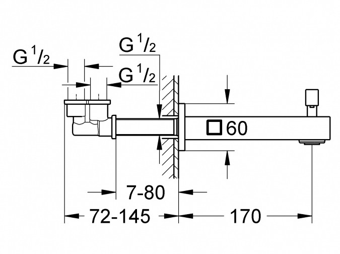 Смеситель Grohe Universal Cube 13304000