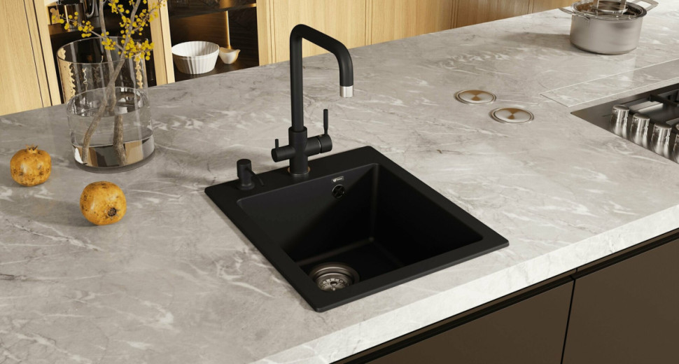 Кухонная мойка Ulgran U-104 (шоколад) Кухонная мойка Ulgran U-104 (шоколад)