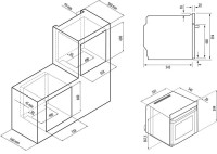 Духовой шкаф Krona Onore 60 BL