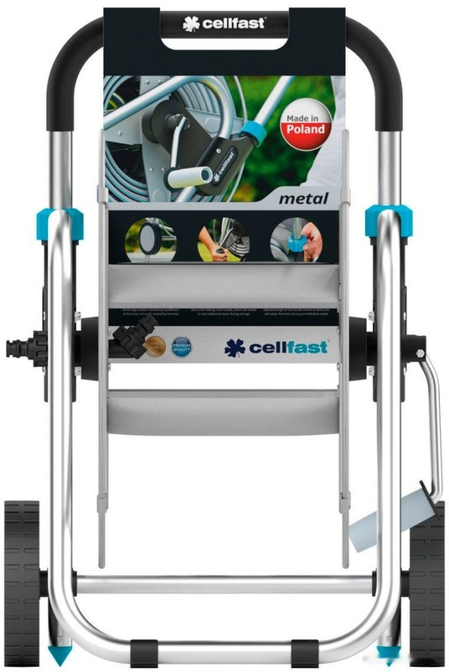 Тележка для шланга Cellfast Тележка для шланга Explorer 55-050 Тележка для шланга Cellfast Тележка для шланга Explorer 55-050