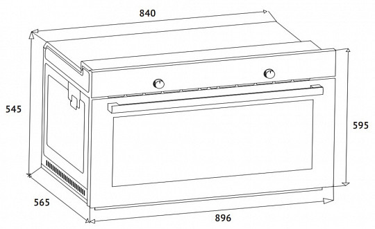 Духовой шкаф Korting OKB 7129 SGW