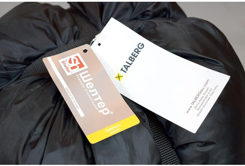 Спальный мешок Talberg Forest II Wide -22С (правая молния)