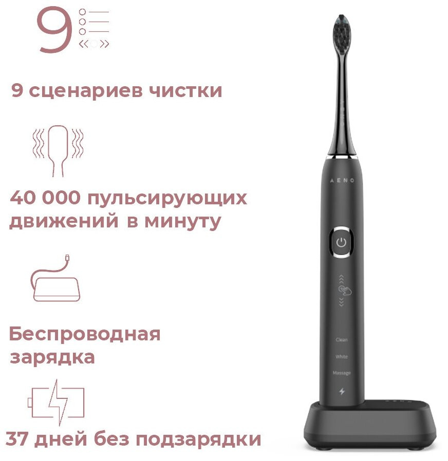 Электрическая зубная щетка Aeno DB4
