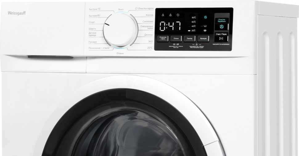 Стиральная машина Weissgauff WM 4126 D Steam Стиральная машина Weissgauff WM 4126 D Steam