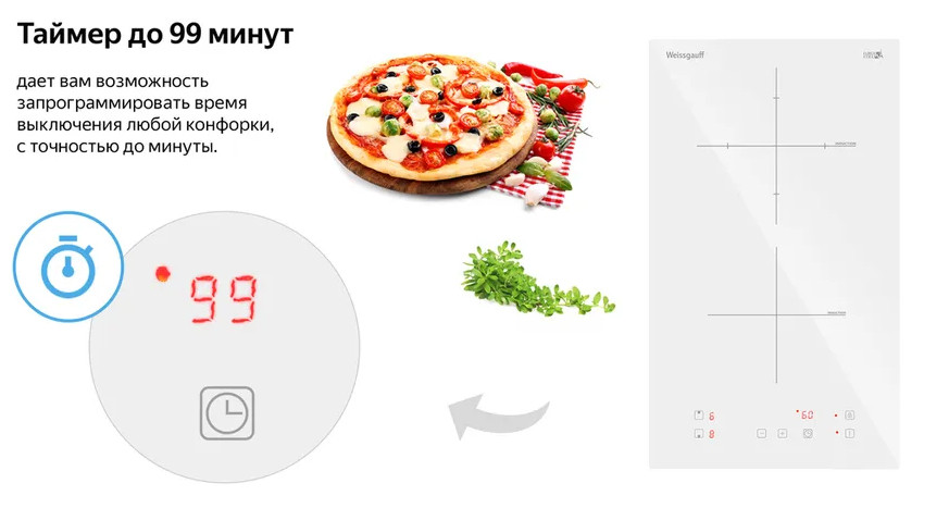Варочная панель Weissgauff HI 32 W
