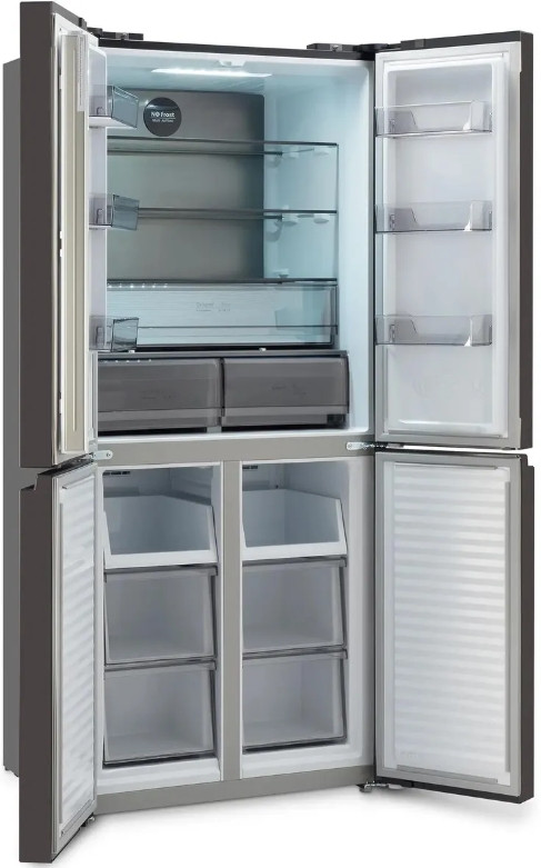 Холодильник Hyundai CM45043F черная сталь