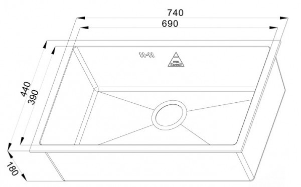 Кухонная мойка Zorg SH R 7444 Julos