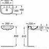 Умывальник Roca Debba 60 32799400Y