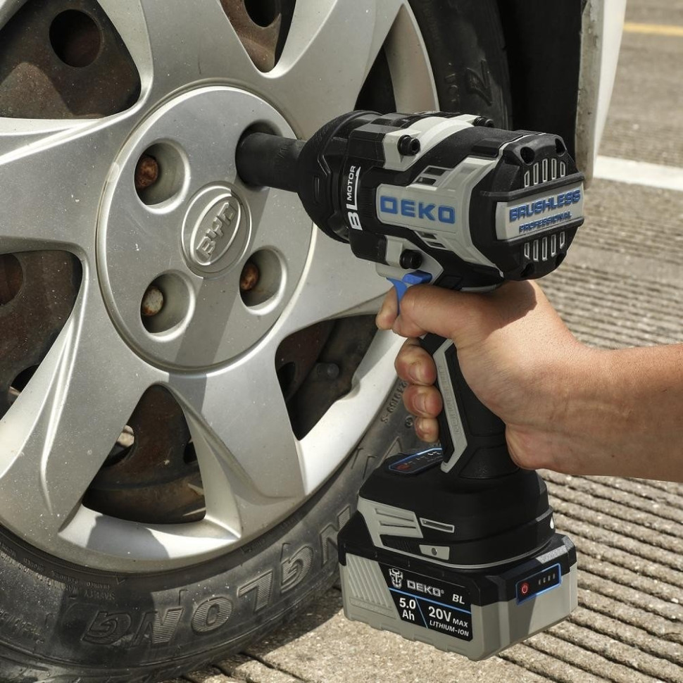 Гайковерт Deko DKIS20FU-Li 063-4433 (с 2-мя АКБ, кейс) Гайковерт Deko DKIS20FU-Li 063-4433 (с 2-мя АКБ, кейс)