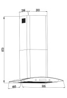 Вытяжка Backer QD60E-MC Black 12K