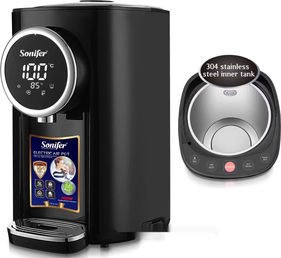 Электрический чайник Sonifer SF-2124 (черный)