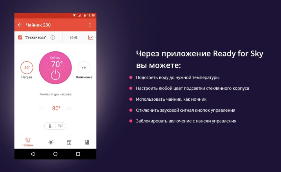 Электрический чайник Redmond SkyKettle RK-G202S Электрический чайник Redmond SkyKettle RK-G202S