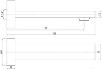 Смеситель Deante Cascada Nero NAC N82K
