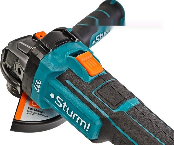 Угловая шлифмашина Sturm CAG18125BLE (с 1-им АКБ, кейс) Угловая шлифмашина Sturm CAG18125BLE (с 1-им АКБ, кейс)