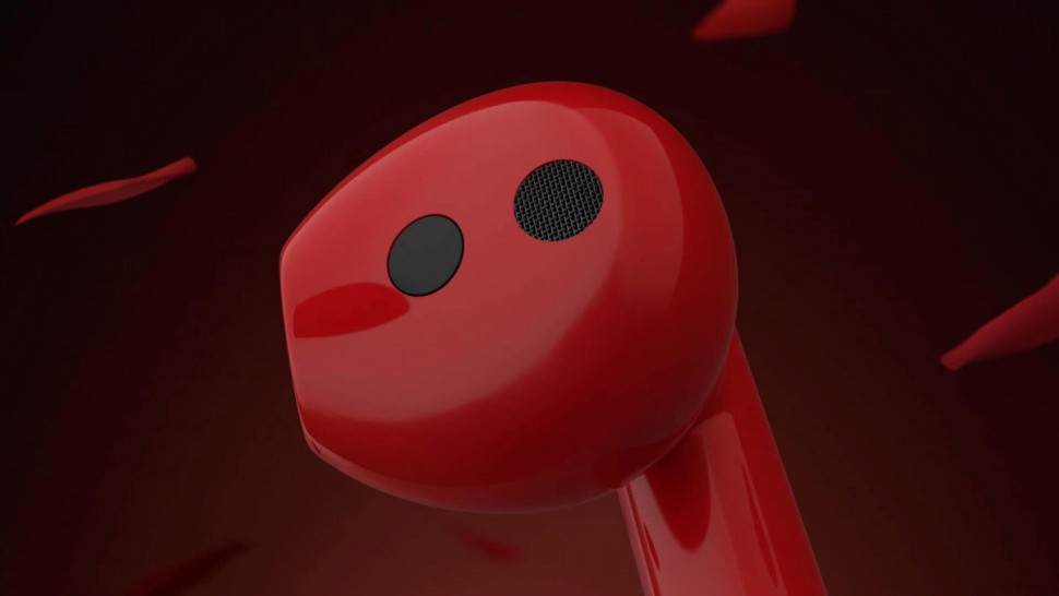 Наушники Huawei FreeBuds Lipstick (красный) Наушники Huawei FreeBuds Lipstick (красный)